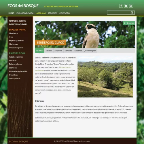 Descripción de Finca de Ecos Del Bosque