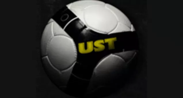 Balón de futbol soccer con logo UST